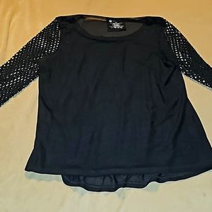 Black Tema Athletics Black Top- Size  XL